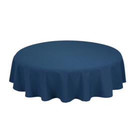 Tischdecke Rund Navy 178 cm Ø - Treb SP