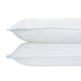 Pude Hvid 60x70cm Bomuld Percale - Treb ADH