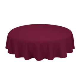 Tablecloth Round Maroon 230cm Ø - Treb SP