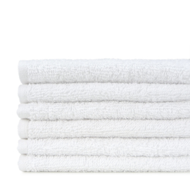 Guest Towel White Borderless 30x30cm - Treb Bed&Bath