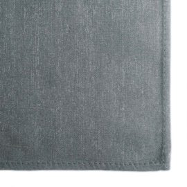 Serviettes de Table Anthracite 40x40cm Coton - Treb X