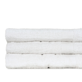 Asciugamano da sauna Bianco 100x150 cm 100% Cotone 500 GSM - Treb TT