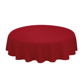 Tablecloth Round Red 132cm Ø - Treb SP