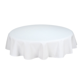 Toalha de mesa Redonda White 178cm Ø - Treb SP