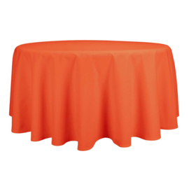 Tafelkleed Rond Tangerine 132cm Ø - Treb SP