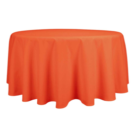 Tablecloth Round Tangerine 330cm Ø - Treb SP