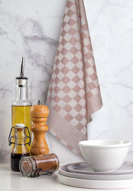 Tea Towel  Beige 65x65cm - Treb WS