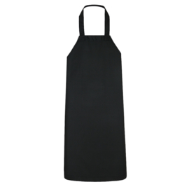 Apron Black 80x100cm Polycotton - Treb ELS