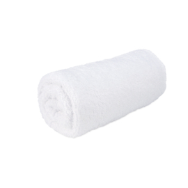 Gæstehåndklæder hvid 30x50cm 100% bomuld - Treb ADH