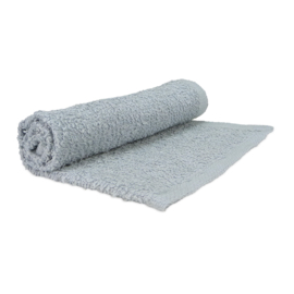Asciugamani Per Ospiti Grigio Chiaro 30x30cm 100% Cotone - Treb SH
