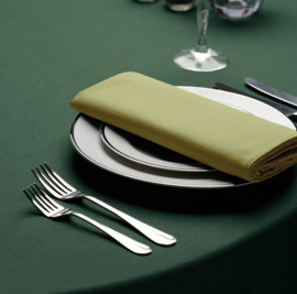 Tablecloth Round Forest Green 230cm Ø - Treb SP