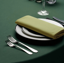 Tablecloth Round Forest Green 330cm Ø - Treb SP