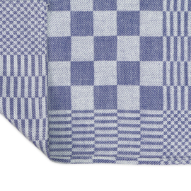 Guardanapos de mesa xadrez azul e branco 40x40cm 100% algodão - Treb WS