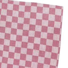 Table Runner Red and White Checkered 50x140cm 100% Cotton - Treb WS