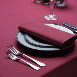 Serviettes de Table Wild Raspberry Rouge 51x51cm - Treb SP