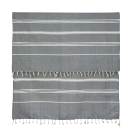 Hammam Towel Black 90x165cm - Treb WS