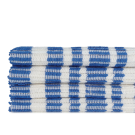 Badstof Werkdoekje 33x35cm Blauw/Wit gestreept - Treb Towels