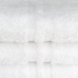 Bath Towel White 50x100cm - Treb Towels