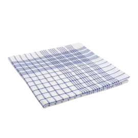 Kitchen Cloth White Blue Striping 70x70cm - Treb Towels