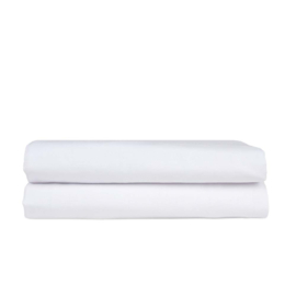 Fitted Sheet White 90x200 + 20cm PC 50-50 - Treb PH