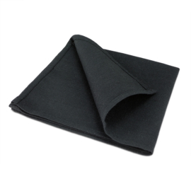 Napkin Black 40x40cm Cotton - Treb X