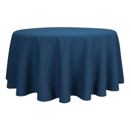 Tablecloth Round Navy 275cm Ø - Treb SP