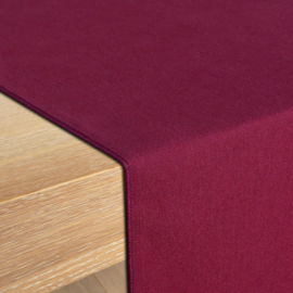 Tygbordslöpare, Maroon, 30x132cm, Treb SP