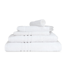 Guest Towel White Borderless 30x30cm - Treb Bed&Bath