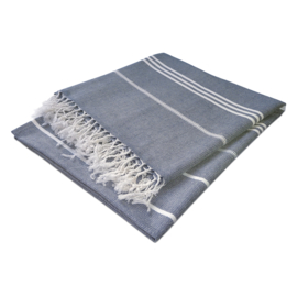 Hammam Towel Blue 90x165cm - Treb WS
