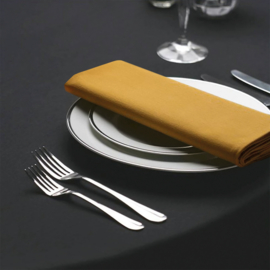 Tablecloth Round Black 163cm Ø - Treb SP