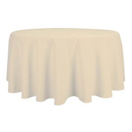 Tablecloth Round Ivory 163cm Ø - Treb SP