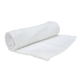 Gæstehåndklæder, hvid, 30x30cm, 100% bomuld, Treb SH