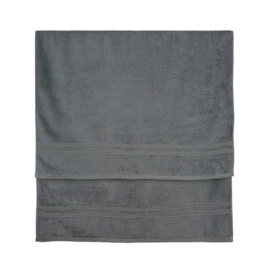 Badehåndklæde antracit 70x130cm 100% bomuld - Treb ADH