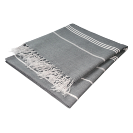 Hammam Towel Black 90x165cm - Treb WS