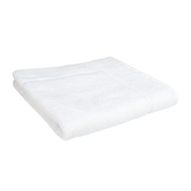 Badmat Wit Platte Rand 50x76cm 600 gr/m2 - Treb Bed & Bath