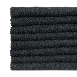 Asciugamani Per Ospiti Nero 30x30cm 100% Cotone - Treb SH