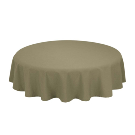 Tafelkleed Rond Olive 132cm Ø - Treb SP