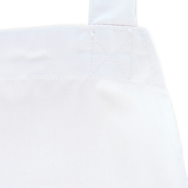 Förkläde, vit, 80x100 cm, Polycotton, Treb ELS