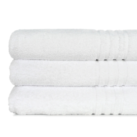 Sauna Towel White 100x150cm - Treb Towels