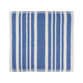 Terry Cloth, 33x35cm, Blue / White striped, Treb Towels