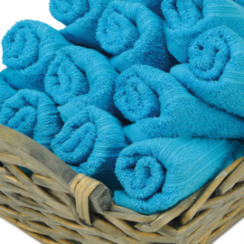 Ręczniki dla gości, turkusowe, 30x50cm, 100% bawełna, Treb ADH