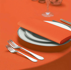 Nappe de Table Ronde Tangerine 163cm Ø - Treb SP