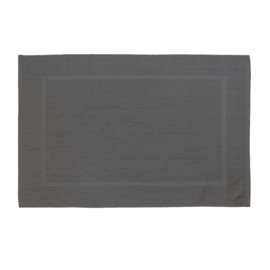 Bath mat Dark Gray 50x75cm 100% Cotton 500 GSM - Treb TT