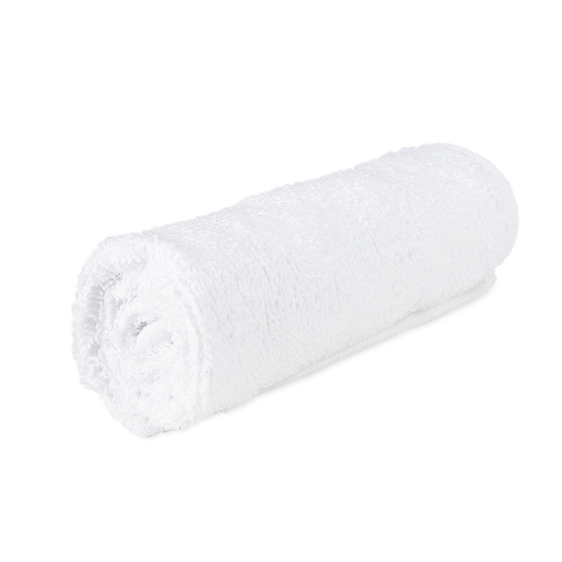 Serviette Invité Blanc Sans Marges 30x30cm 450 gr / m2 - Treb Bed & Bath