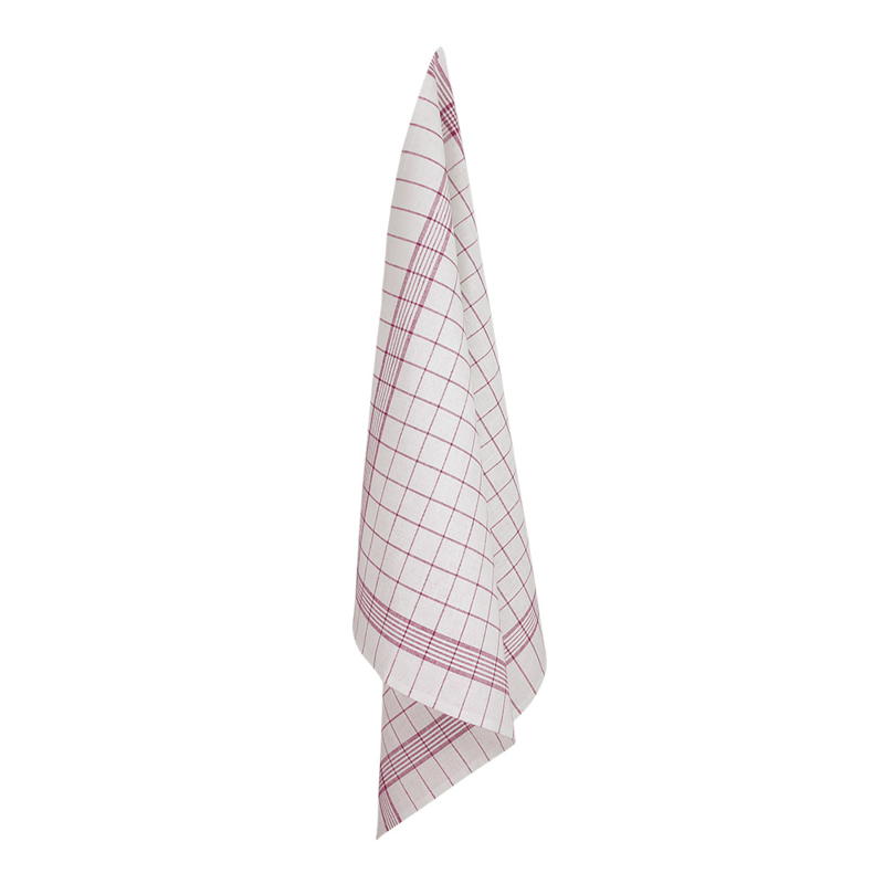 Glasdug, Halv Linen / Bomuld, 70x70cm, Treb Towels