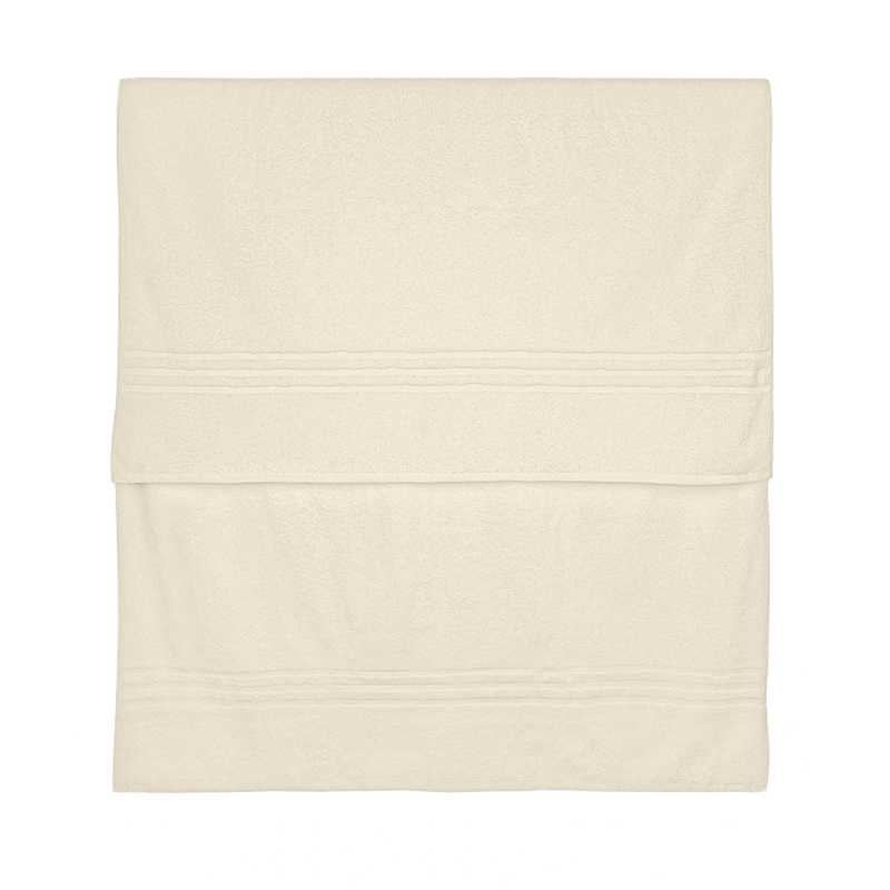 Telo da bagno Beige 70x140cm 100% Cotone