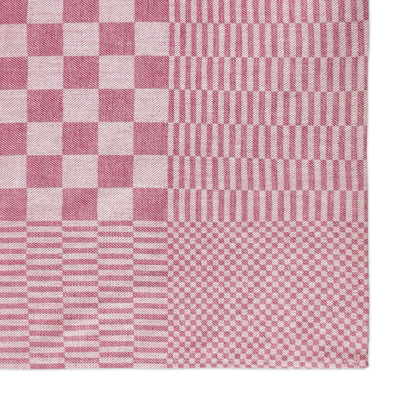 Ingrijpen Oogverblindend Overgang Tafelkleed Rood en Wit Geblokt 140x240cm 100% Katoen