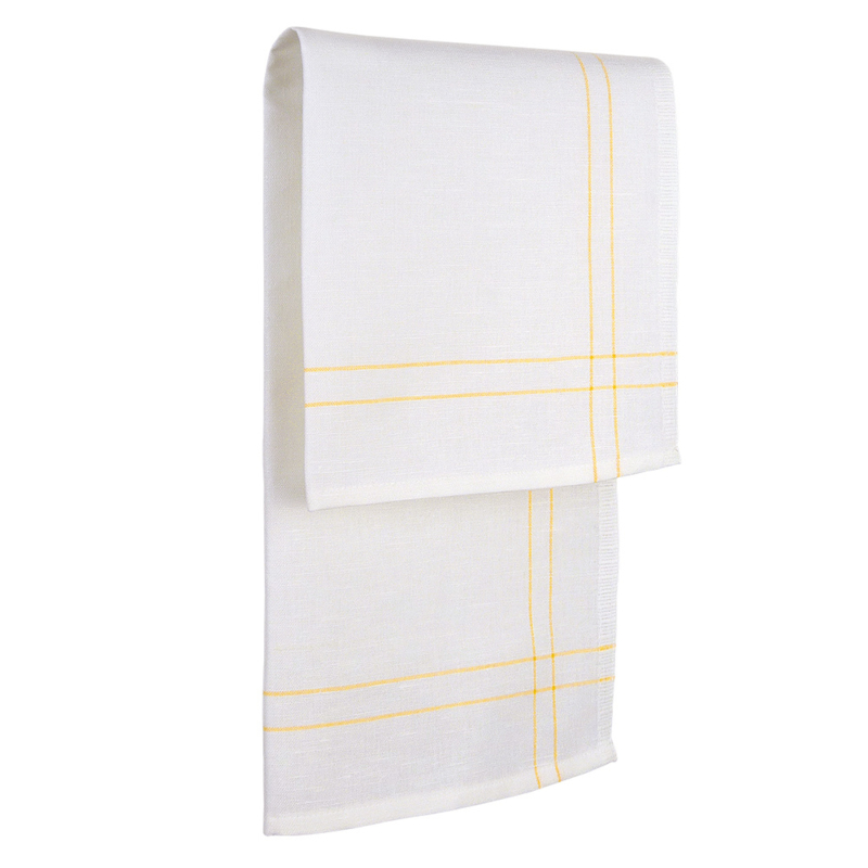 Linen Tea Towel - White · Under The Canopy