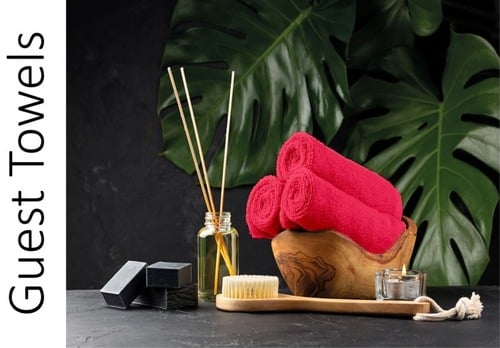 Guest towels for bathroom or toilet ....