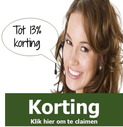 Claim via deze link tot 13% korting op de toch al beste prijzen....
